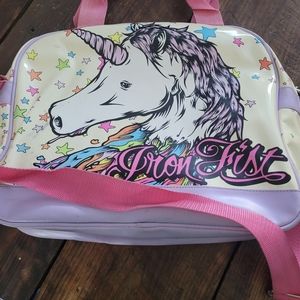Iron fist unicorn bag